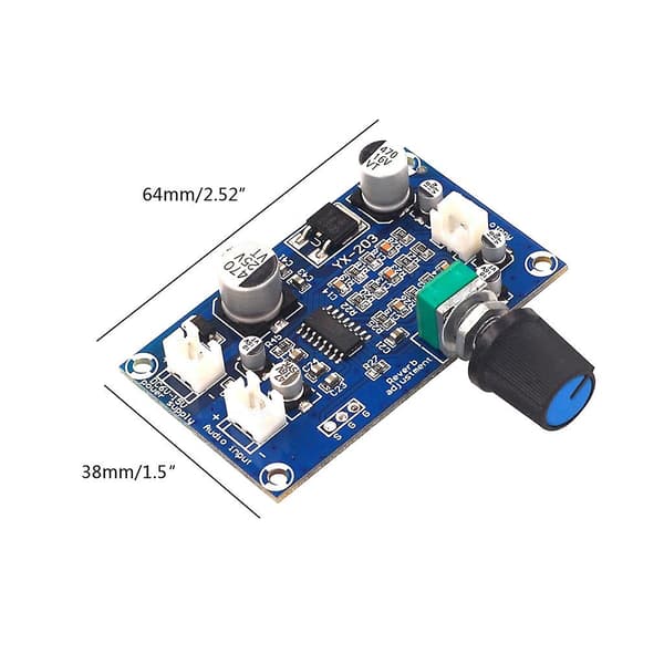 Efterklangsbräda Karaoke OK Digital Förstärkarmodul Elektronisk DIY PCB
