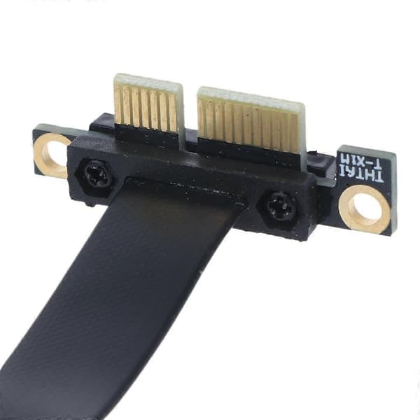 PCIe 36pin x1 Förlängningskabel 8G/bps PCI Express 1x Riser-kort Ribbon Extender