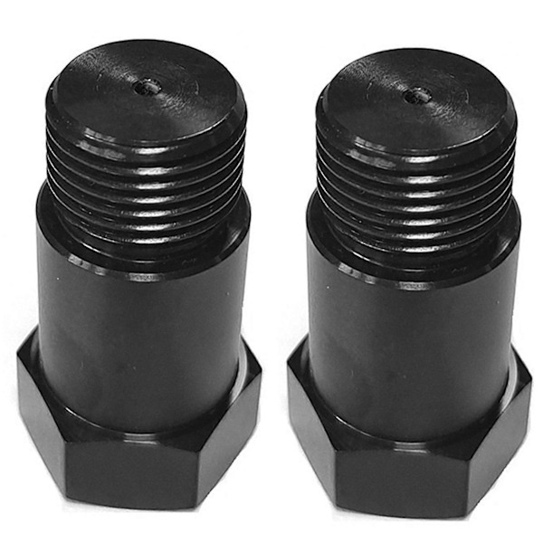 2x Syre O2-sensor M18x1.5 Förlängningsspärr Adapter Bung Syre Sensor Packning Adapter Förlängning Con