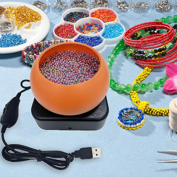 Automatisk Perlemaskine Perle Læsser Perle Spinner Elektrisk Perle DIY-fg