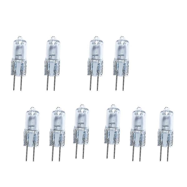 10-pack Super Bright G4 6V 10W Volfram Halogen Bas Glödlampa