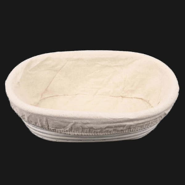 25 cm soikea rottinkileipäkorin vuoraus, kestävä