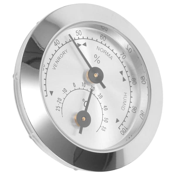 Fugtmålingsinstrument Violin Hygrometer Måling Til Musikinstrumenter Sølv Rektangulær 1 stk