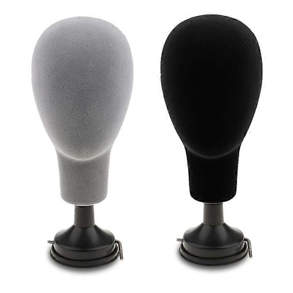 Base Plade Styrofoam Mannequin Hoved Model Parykker Huer Briller Display Stand Holder
