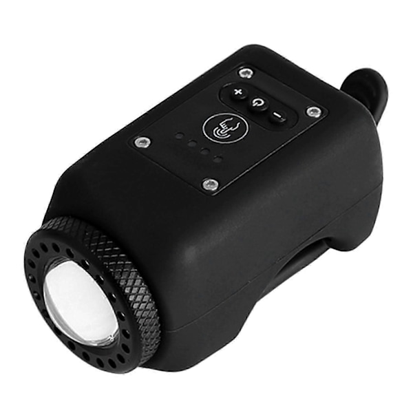 Mountainbike Elektronisk Horn Klokke 2 i 1 USB Genopladelig Cykelhorn Lys Multifunktionel Natcykling Sikkerhedslys Edition d