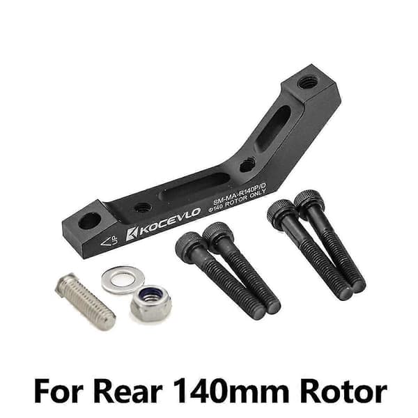 R140P-D Bakre Flat-Mount til Post-Mount Kaliper Adapter for 160mm Rotor Landeveisskivebrems FM til PM
