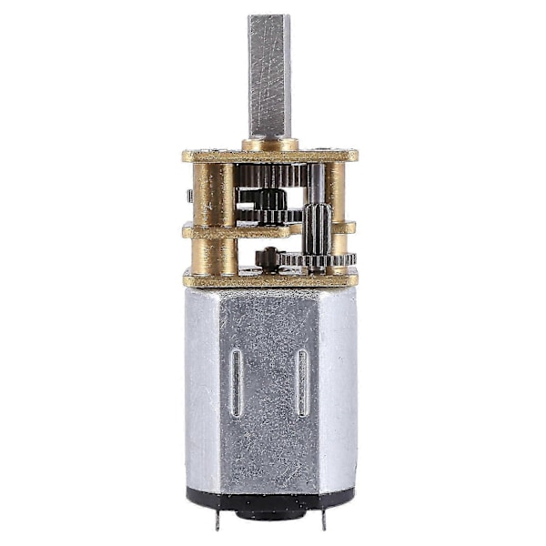 DC 6V 10 RPM -nopeuden Alennusmoottori Mini Moottori 2 Liittimellä RC-autolle Robottimalli DIY Moottori SZRH:lle