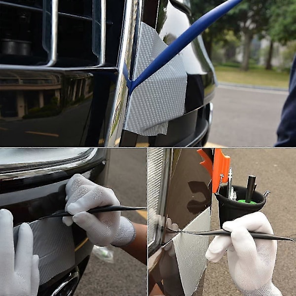 skrapa för bilfolie, långt skaft, snäppkant, snäppsöm, skrapa folie, stäng kant, skrapa glipa, tre inställningar