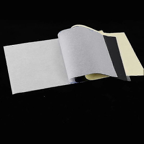 100 st/förpackning A4 Tatuering Termisk Överföring Stencil Papper Tatuering Konst Design Överföringspapper