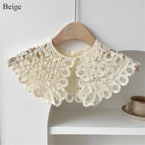 Irrotettava kaulus (tekokaulus) – Beige