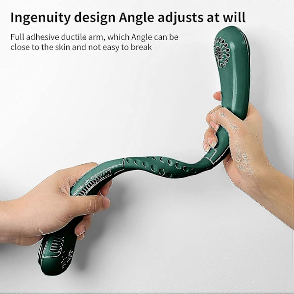 Riippuva kaulatuuletin ilman lapaa, acsergery Hands Free -tuuletin ilman lapaa, acsergery Usb