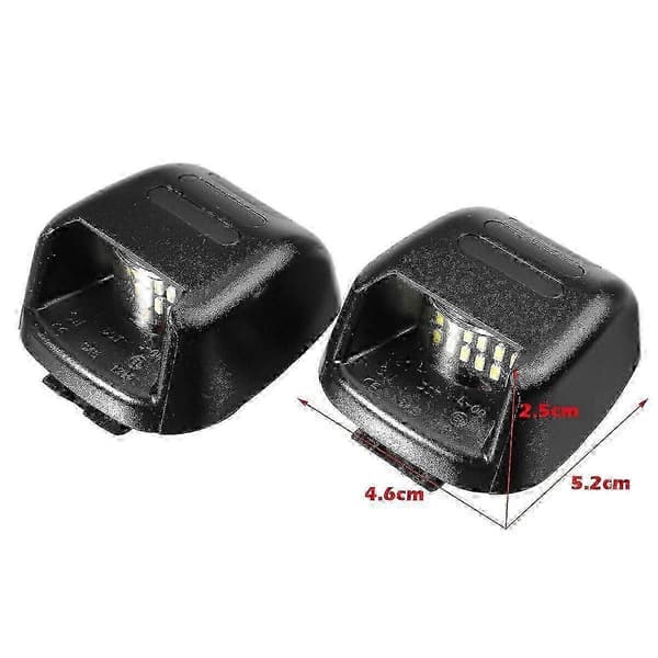 2x LED nummerpladelys til Nissan Navara D40 2004-2018 P20250110433