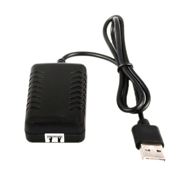 7.4V 2S LiPo Batteri USB Opladerkabel med 3-benet Stik til RC Bil