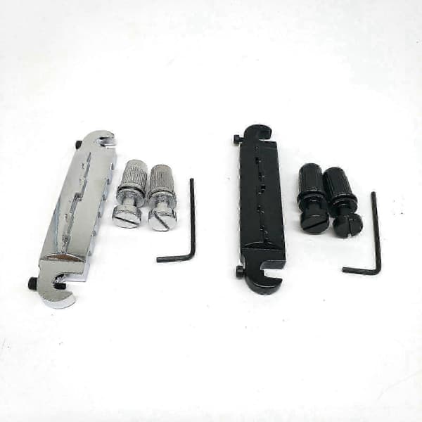 Elektrisk Gitarrbro All-in-One Bro Svansstycke Gitarr Rullsadel Bro, för LP Elektrisk Gitarr