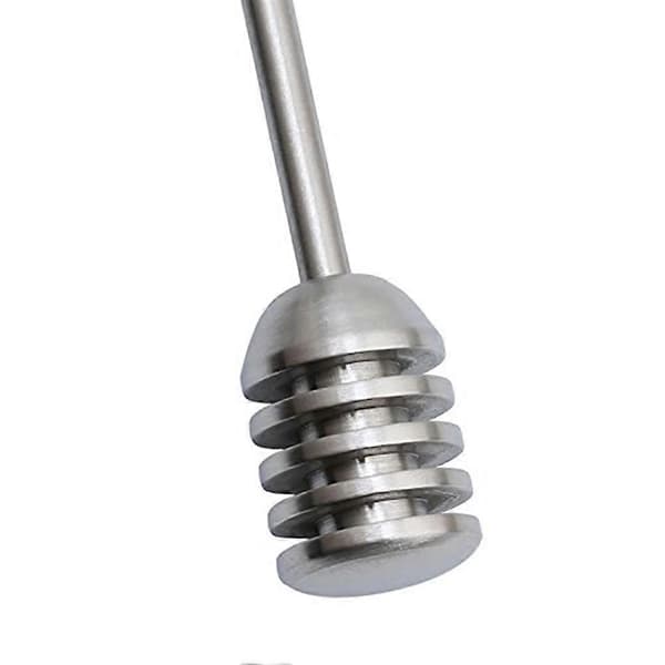 Honning og sirup dyppestav server honningske 304 rustfrit stål stav til honningkrukkebeholdere