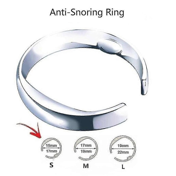 Anti-snorke ring finger tryk apnø søvnhjælp stop snorken søvnløshed