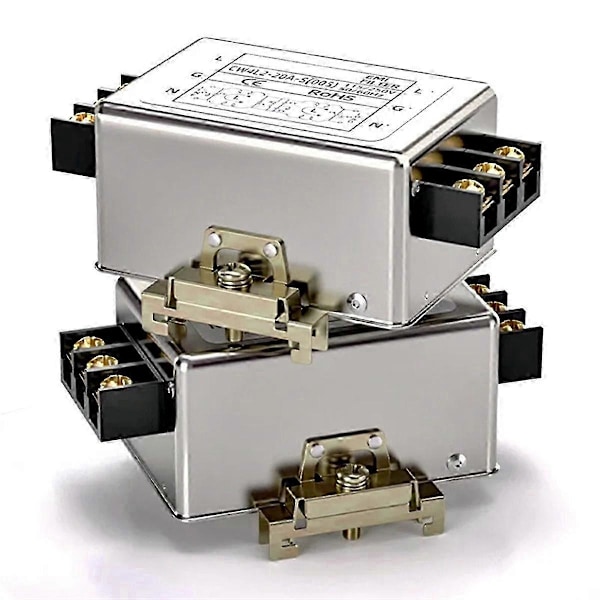 CW4L2-40A-S(005) Yksivaiheinen 220V virtasuodatin AC EMI -virtalähteelle Anti-Interfe CW4L2-40A-S Edition d