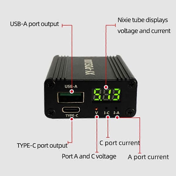 Type-C 100W Step Down Mobiltelefon Hurtigoplader Modul til SCP FCP PD Qualcomm