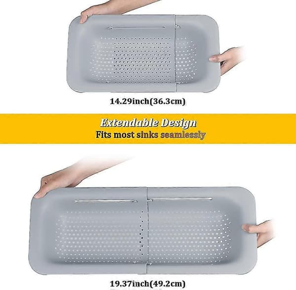Säädettävä tiskialtaan valutusastia