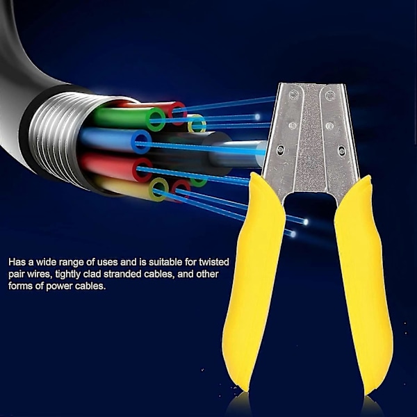 Fiberoptisk avisolerare, med förstärkta fjädrar fiberavdragare för 3,1 X 2,0 mm (3,1*2,0 rostfritt stål)