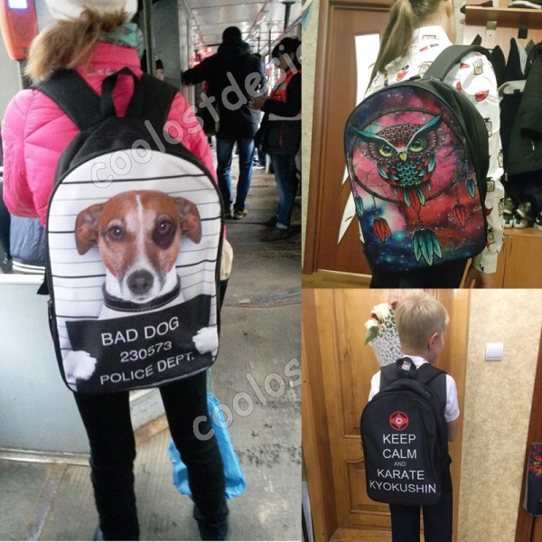 Funny Space Cat Unicorn rygsæk Laser Cat Kitty Daypack Børn Skoletasker til teenagere Piger Skolerygsække Børn Bogtaske style 10