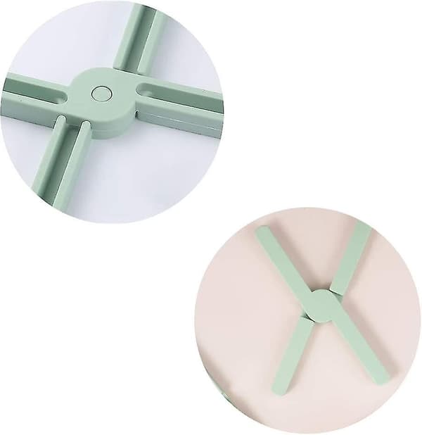2 stk. silikone coasters, bordbeskyttelse, silikone grydelapper, skridsikker gave