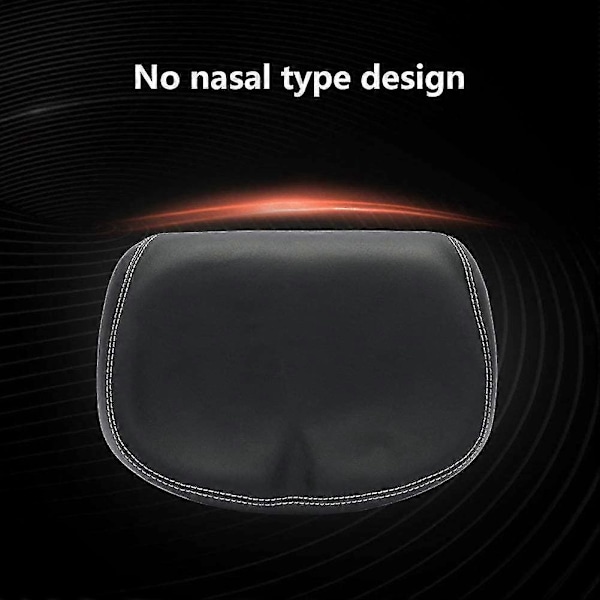 Sadell uden næse med komfortabelt bredt design og memory foam-polstring til de fleste cykler