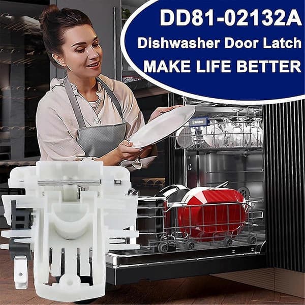 DW80F600UTS DW80J3020US Dörrlås, DD81-02132A DD81-01629A Diskmaskinsdörrlås för Diskmaskinsdörr