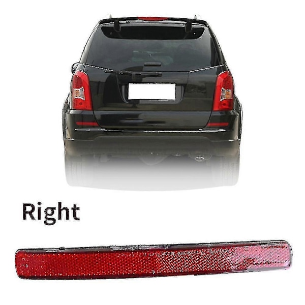 Bakre stötfångarreflektor Assy Kompatibel Ssangyong Rexton Kyron 2006-2011 8390108b00 8390208b00