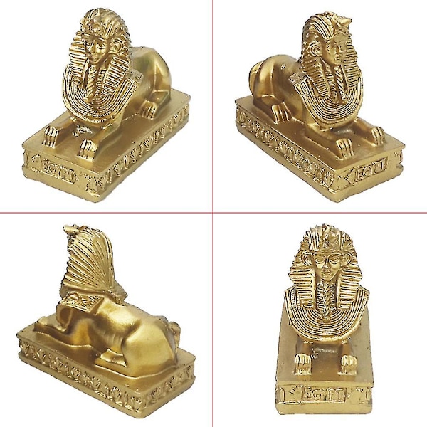 Egyptisk Sfinks Form Epoxy Resin Støbning Silikoneform DIY Håndværk Hjemme Ornament