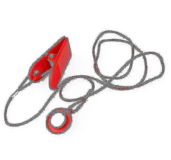 Ersättningsmagnetisk säkerhetsnyckel för löpband - 2,3 cm diameter (röd)