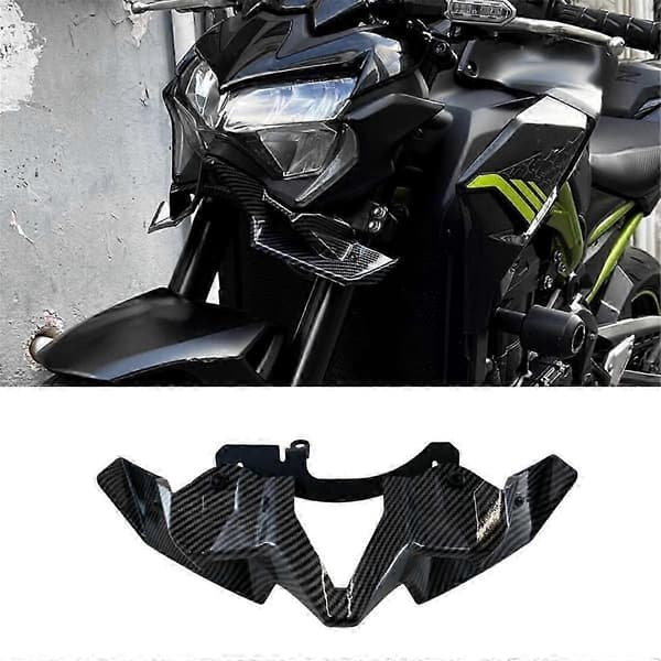 For Z900 Motorcykel Frontspoiler Kulfiber Mønster