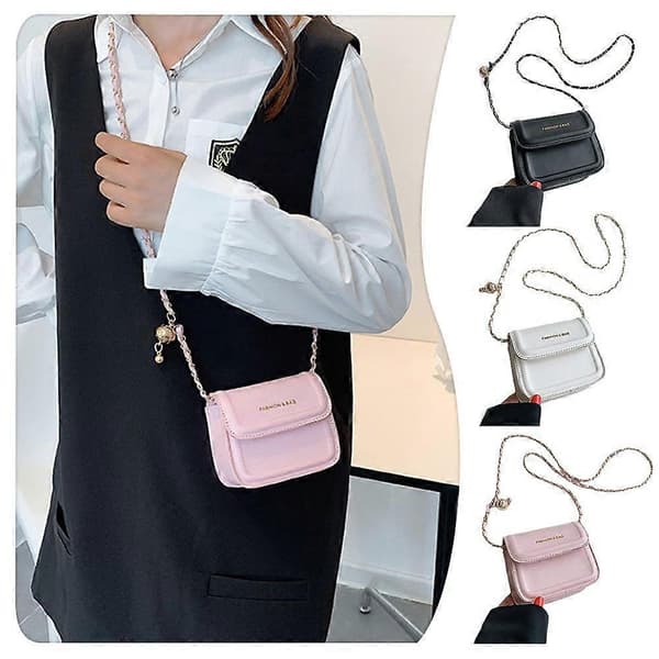 Sling Bag Mini Damväskor Koreansk Stil Axelryggsäck Kvalitets Sling