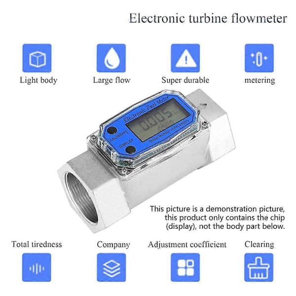 Meter Display Chip til Turbine Flow Meter Mål Die sel Kerosin Benzin