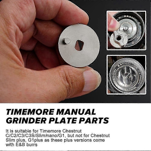 Manuelle kverndelplater for Timemore Chestnut