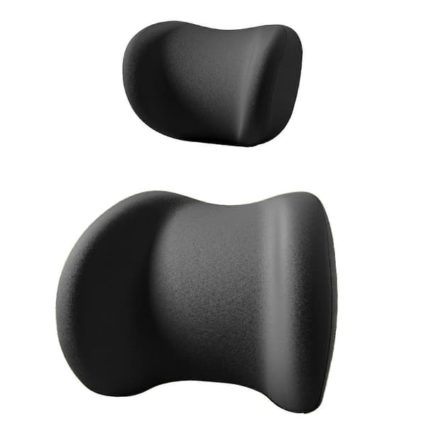 Ergonomisk designede nakkestøtter til bilsæder og åndbare, bløde bilsædehynder i memoryskum er ideelle til langdistancekørsel.