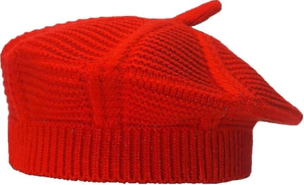 \"Artist's Knit Thermal Rain Hat, Stretch Soft, Beanie Hat, Kids' Visor (punainen)\"