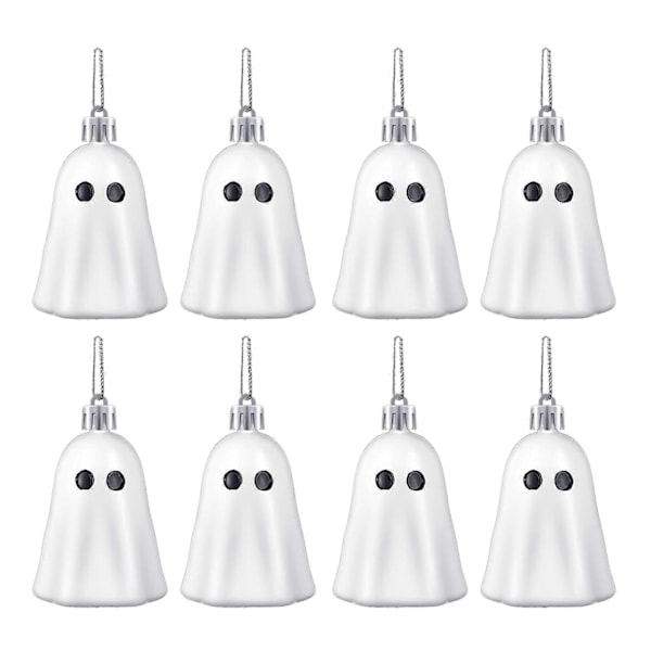 8 kpl Aave Riipus Kevyt Halloween Ripustettavat Aavekoristeet Pelottavat Mini Aavekoristeet Ripustettavat Puille Seinille Oville
