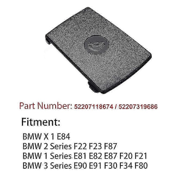 2x För - F20 F30 F31 E84 E87 3-serie Bakre Barnankare Isofix Skydd 52207319686