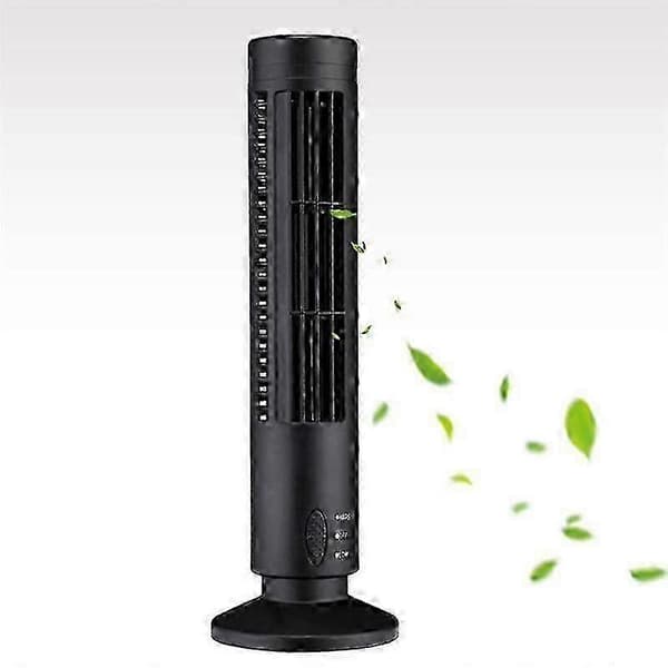 Ny USB Tårnventilator Bladløs Ventilator Tårn Elektrisk Ventilator Mini Vertikal Aircondition, Bladløs Stående Ventilator