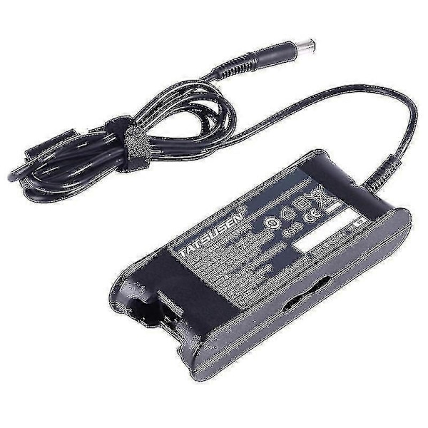 19.5V 3.34A 7.4 X 5.0mm Laptop Notebook Strömadapter Laddare Med Strömkabel För Dell(svart)