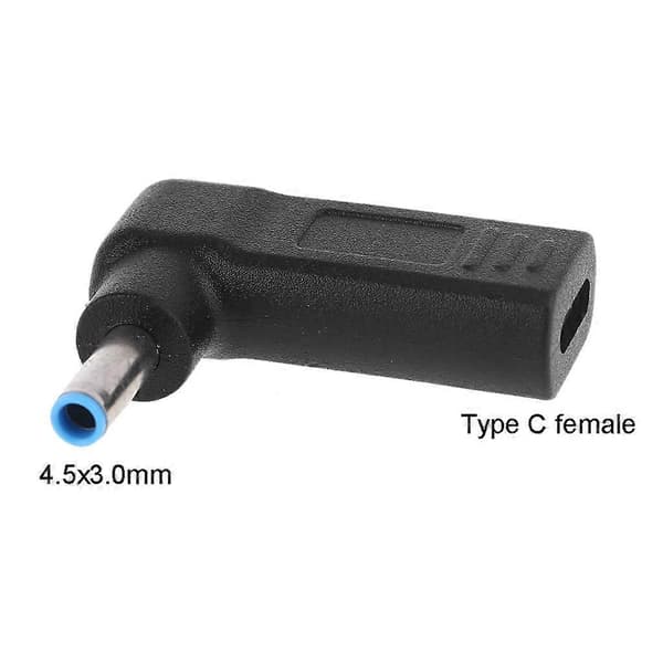 för DC-strömadapter Typ-C Hona till 4.5x3.0mm Jack Laptop Interface Connector