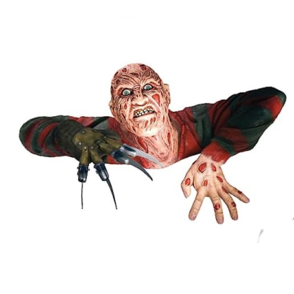 Ruby's Elm Street painajainen Freddy Krueger Tomb Walker Decor Halloween Kauhu Cosplay Rekvisiitta Koristekoko 32-25-15cm A