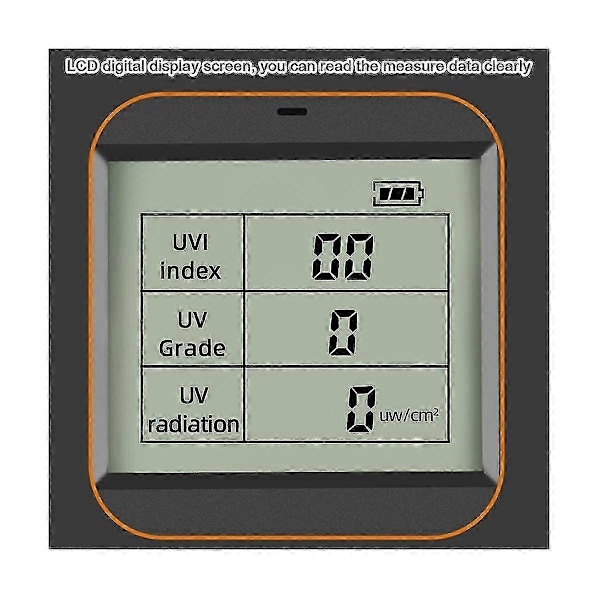 KF-90 Bärbar Digital UV-Strålningsdetektor för Hemmet, UV-mätare, Radiometer, Testare