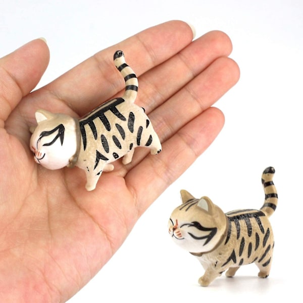 Kissa Jääkaappimagneetit Toimistomagneetti, Vahva 3D Stereo Kissa Jääkaappimagneetti, Söpö Koristeellinen Eläinmagneetti Jääkaappiin, Keittiöön, Toimistoon (9 kpl) A