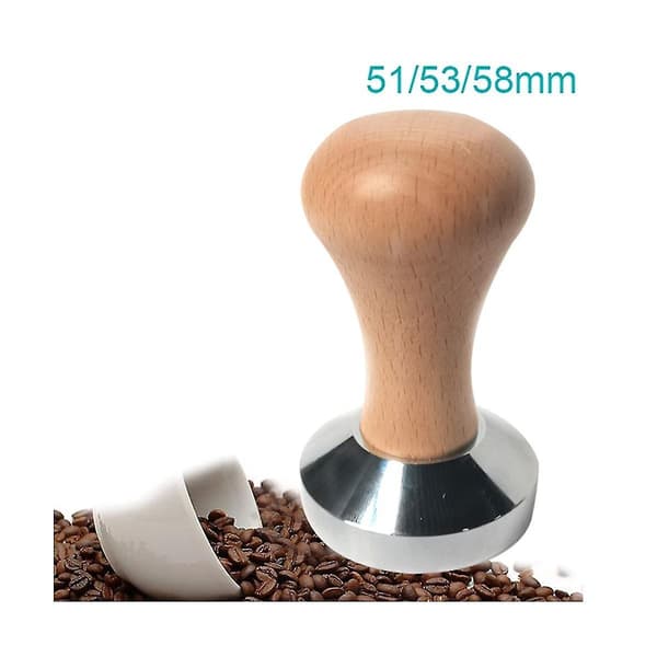 58mm Pulveriseringshammer Kaffeedistributør & Espresso Tamper Professionel Kaffeudjævner Tilbehør Til