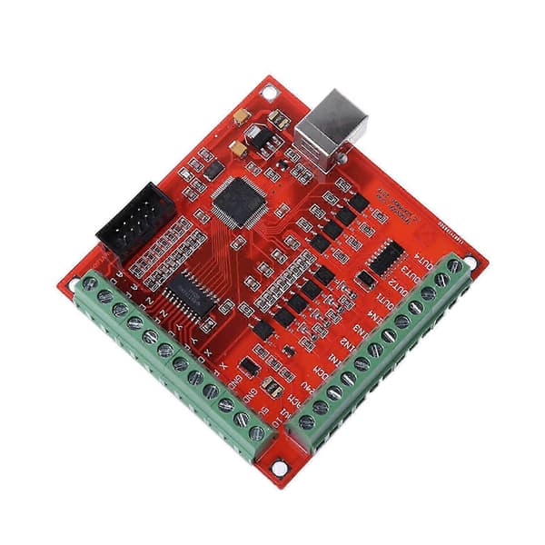 CNC USB MACH3 100Khz Breakout Board 4 Akse Interface Driver Motion Controller