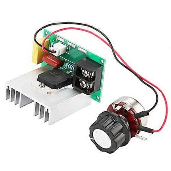 AC Motorvarvtalsregulator Varvtalsregulator Dimmer Elektronisk Regulator Motorfläkt Elektrisk Borrmaskin Varvtalsregulator