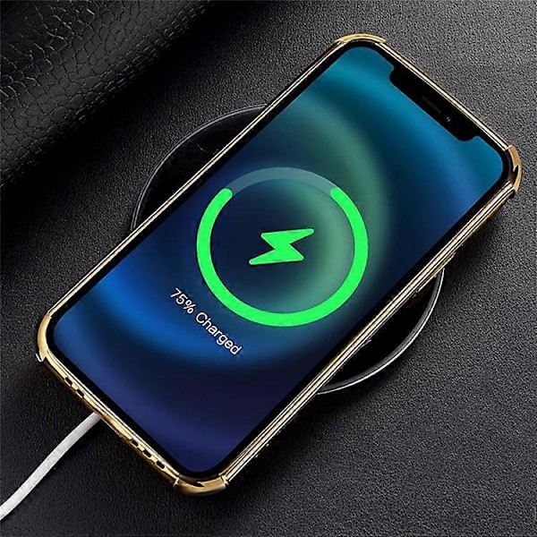 Kompatibel med Oppo A17 4G Ring Kickstand Telefon Cover Præcis Udskæring Læderbelagt TPU Elektropletteret Cover Yellow