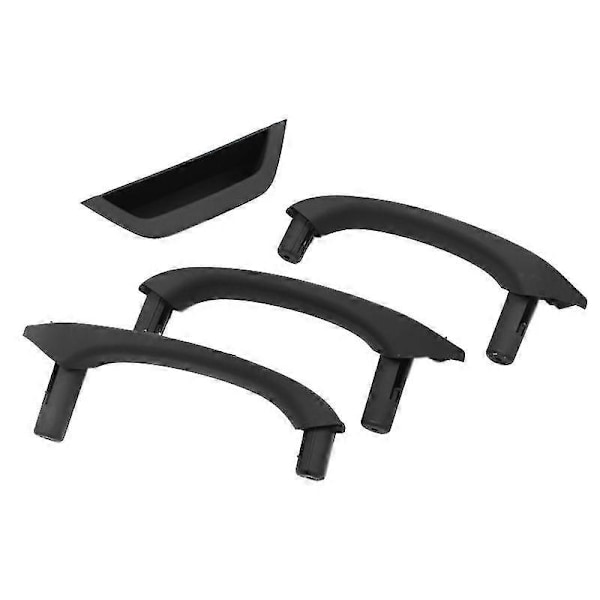 4-pack Dörrhandtag för bilens inre, för F25 F26 X3 X4 2011-2017 Svart